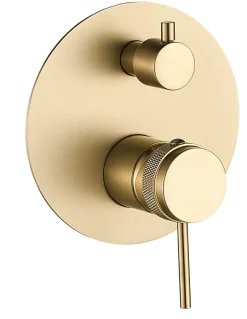 Rea Kit De Douche Encastré Lungo Grip Brush Gold + Box* Colonne De Douche Mécanique