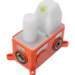 Rea Kit De Douche Encastré Lungo White 30X16X36Cm + Box