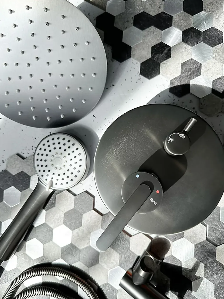Rea Kit De Douche Encastré Ontario Titanium