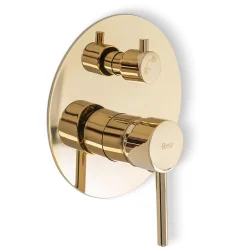 Rea Kit De Douche Encastré Lungo Gold 17X16X36,5Cm + Box* Colonne De Douche Mécanique