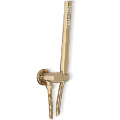 Rea Kit De Douche Encastré Lungo Gold 17X16X36,5Cm + Box* Colonne De Douche Mécanique