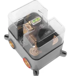Rea Kit De Douche Encastré Lungo Thermostat Black 15X30X36,5Cm