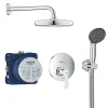Grohe Kit de douche mécanique à encastrer Get Perfect* Colonne De Douche Encastrable