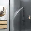 Bain-Bain Kit de douche Noir Mat ARIA -