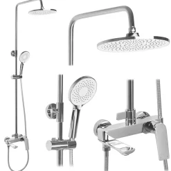 Rea Kit De Douche Avalon Chrome* Colonne De Douche Mécanique