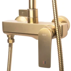 Rea Kit De Douche Avalon Brush Gold 50X23X153,1Cm* Colonne De Douche Mécanique