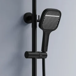 Rea Kit De Douche Bari Black 37X31X100Cm* Colonne De Douche Mécanique