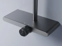 Rea Kit De Douche Bari Titanium 37X31X100Cm* Colonne De Douche Mécanique