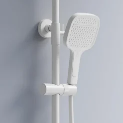 Rea Kit De Douche Bari White 37X31X100Cm* Colonne De Douche Mécanique