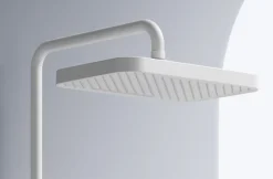 Rea Kit De Douche Bari White 37X31X100Cm* Colonne De Douche Mécanique