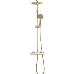 Rea Kit De Douche Bliss Thermostat Brush Gold 38,5X27,5X100Cm