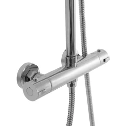 Rea Kit De Douche Bliss Thermostat Chrome 38,5X27,5X100Cm