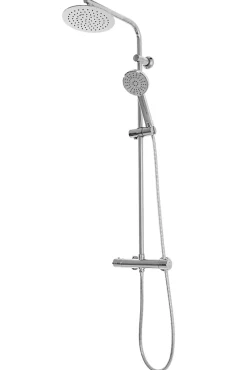 Rea Kit De Douche Bliss Thermostat Chrome 38,5X27,5X100Cm