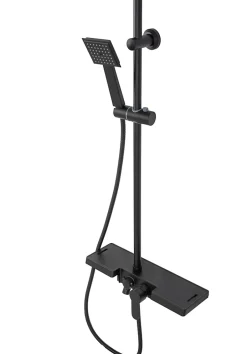Rea Kit De Douche Bravo Black 45X40X105Cm