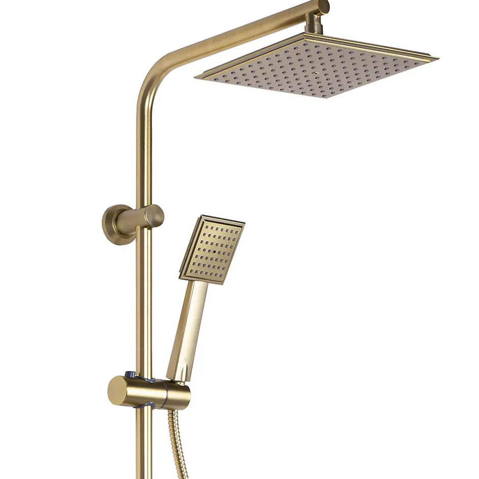 Rea Kit De Douche Bravo Brush Gold 45X40X105Cm
