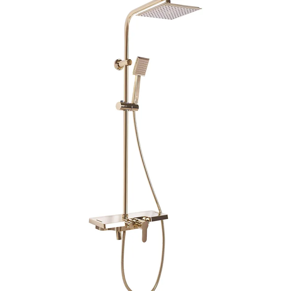 Rea Kit De Douche Bravo Gold 45X40X105Cm