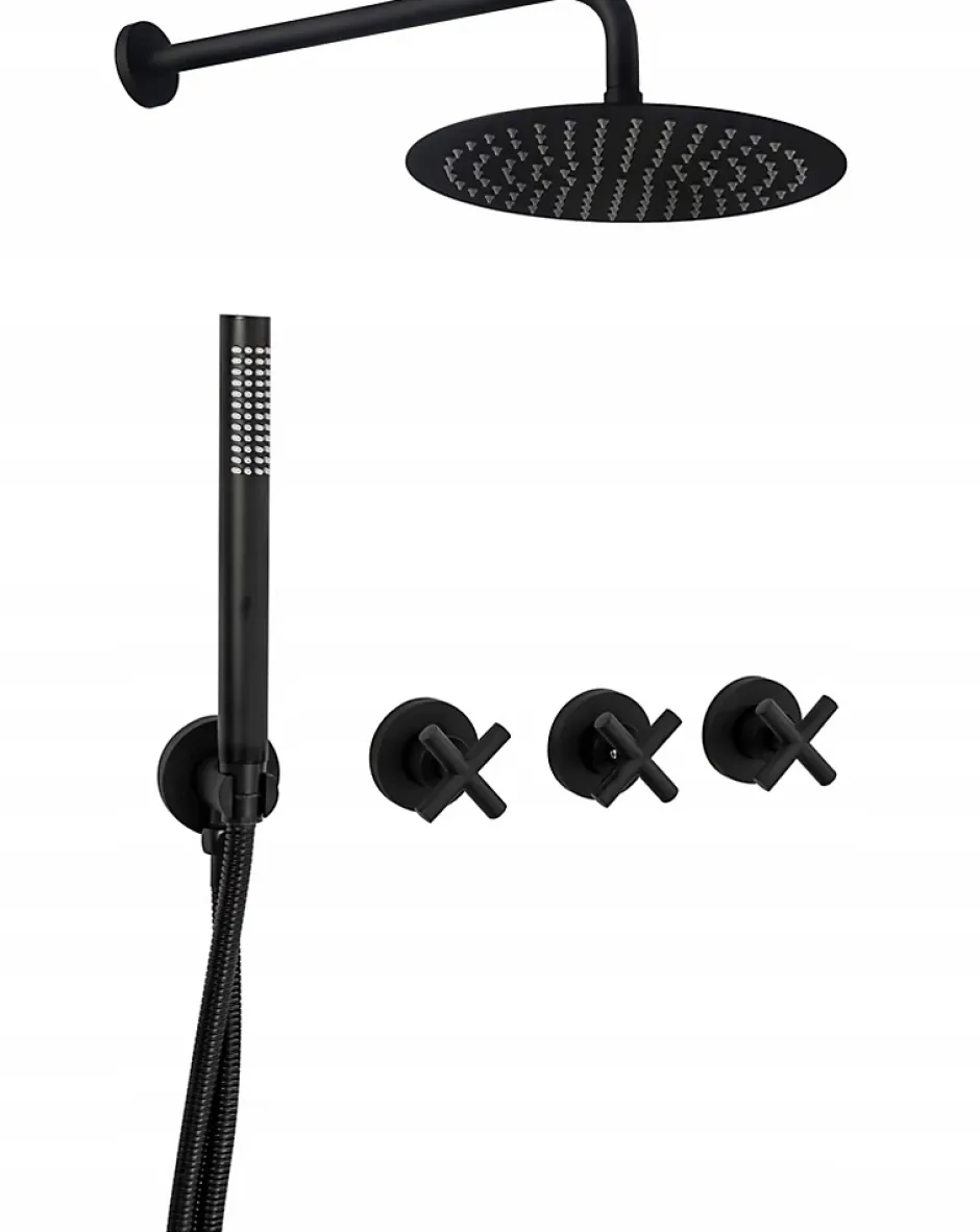 Rea Kit De Douche Exit Black 51X30X36Cm