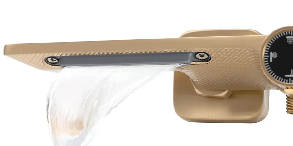 Rea Kit De Douche Helix Brush Gold 38X30X114,5Cm* Colonne De Douche Mécanique