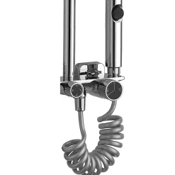 Rea Kit De Douche Helix Chrome 38X30X114,5Cm* Colonne De Douche Mécanique