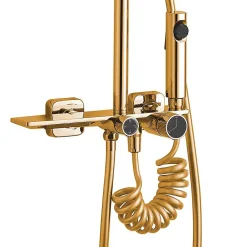 Rea Kit De Douche Helix Gold 38X30X114,5Cm