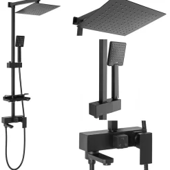 Rea Kit De Douche Jack Black 45X21,5X102Cm