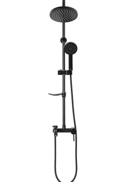 Rea Kit De Douche Luis Black 45X21X100Cm* Colonne De Douche Mécanique