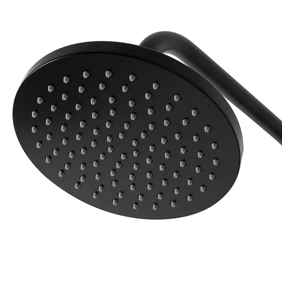 Rea Kit De Douche Luis Black 45X21X100Cm* Colonne De Douche Mécanique