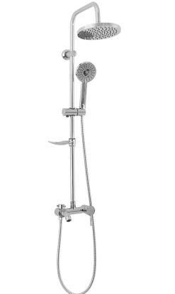 Rea Kit De Douche Luis Chrome 45X21X100Cm* Colonne De Douche Mécanique