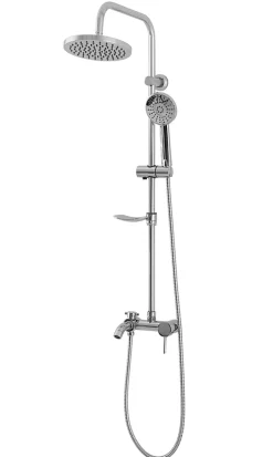 Rea Kit De Douche Luis Chrome 45X21X100Cm* Colonne De Douche Mécanique