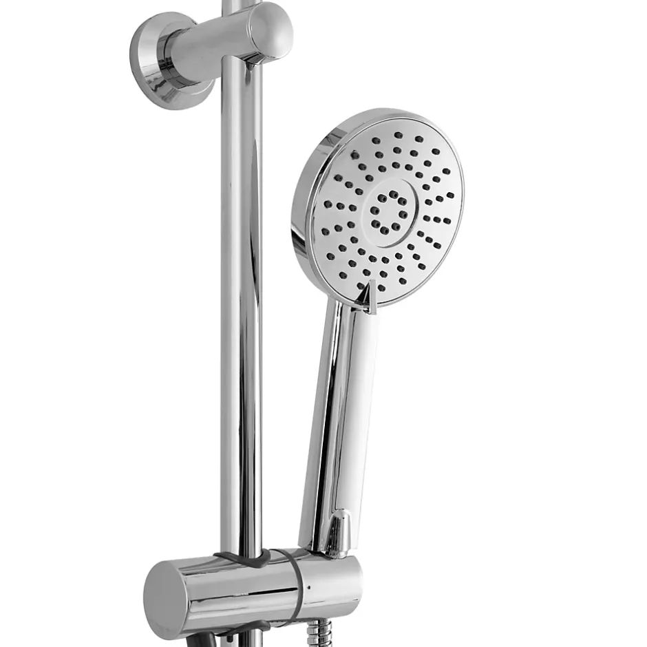 Rea Kit De Douche Luis Chrome 45X21X100Cm* Colonne De Douche Mécanique