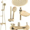 Rea Kit De Douche Luis Gold 45X21X100Cm