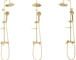 Rea Kit De Douche Luis Gold 45X21X100Cm