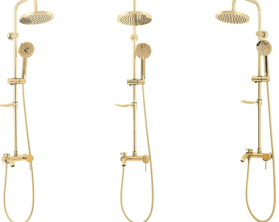 Rea Kit De Douche Luis Gold 45X21X100Cm