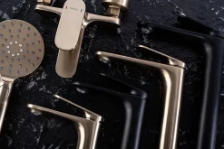 Rea Kit De Douche Marco Black 25X12,5X117Cm