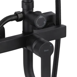 Rea Kit De Douche My2021-77B Argus Black 44X23X144Cm