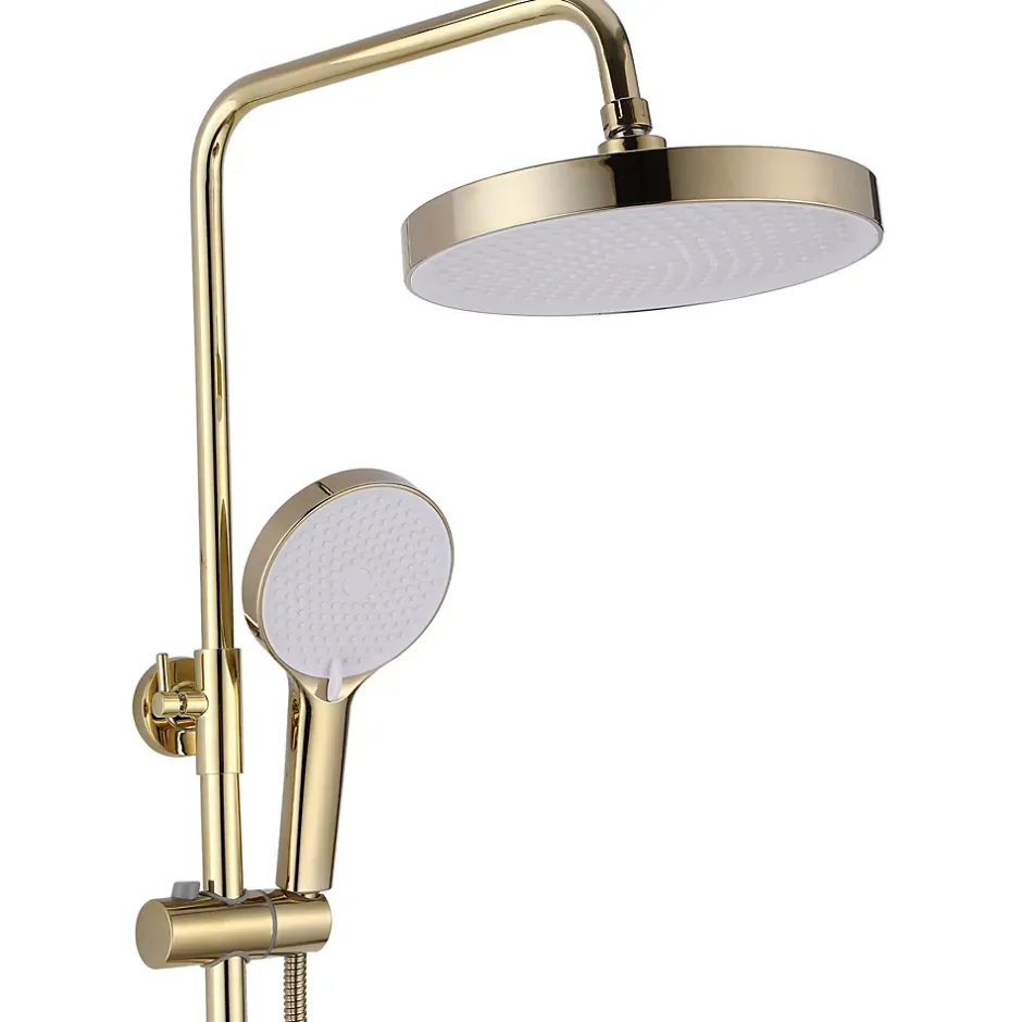 Rea Kit De Douche My2102-78G Veneta Gold 19X25X136Cm* Colonne De Douche Mécanique
