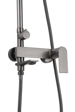 Rea Kit De Douche My1902-78H Storm Titanium 19X23X136Cm