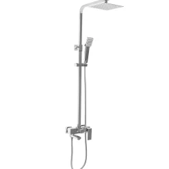Rea Kit De Douche Navaro Chrome 14,5X21,5X119,5Cm