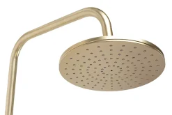 Rea Kit De Douche Parot Thermostat Brush Gold 10X27X120Cm* Colonne De Douche Mécanique