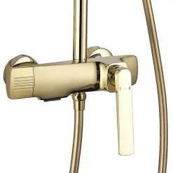 Rea Kit De Douche Rebel Gold 17X25X135,5Cm* Colonne De Douche Mécanique