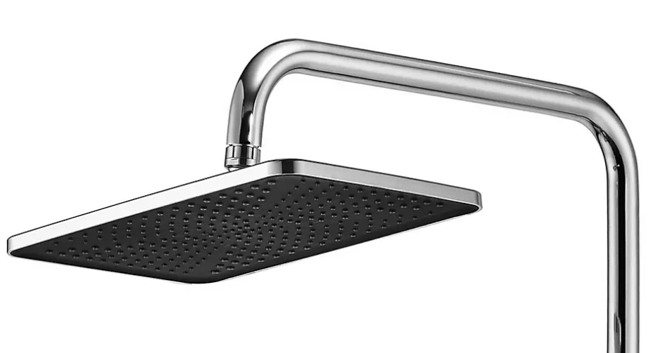 Rea Kit De Douche Rob Thermostat Chrome 11,5X33X115Cm* Colonne De Douche Mécanique