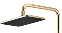 Rea Kit De Douche Rob Thermostat Gold 11,5X33X115Cm* Colonne De Douche Mécanique