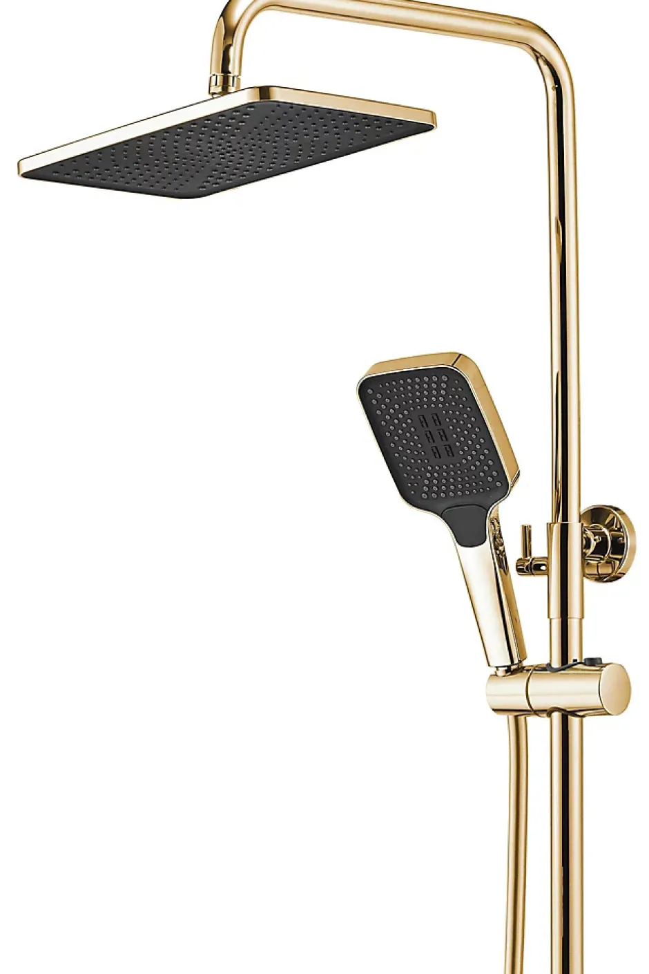Rea Kit De Douche Rob Thermostat Gold 11,5X33X115Cm* Colonne De Douche Mécanique