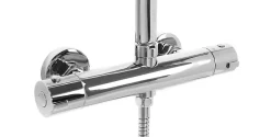Rea Kit De Douche Tom Thermostat Chrome 7X27,5X120Cm