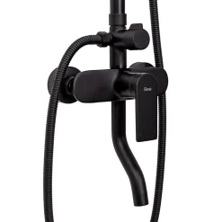 Rea Kit De Douche Verso Black 45,5X22X143,5Cm* Colonne De Douche Mécanique