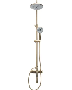 Rea Kit De Douche Verso Brush Gold 45,5X22X143,5Cm* Colonne De Douche Mécanique