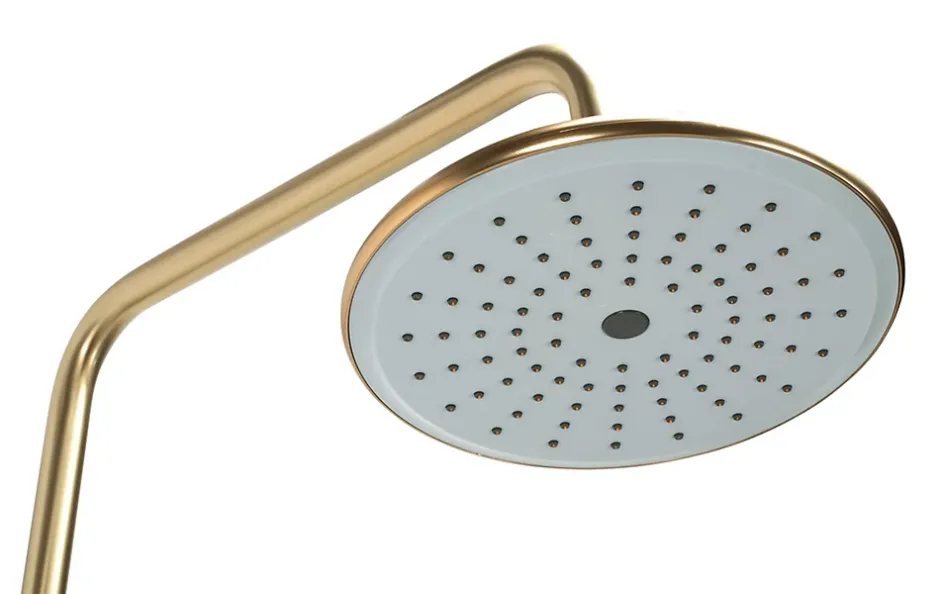 Rea Kit De Douche Verso Brush Gold 45,5X22X143,5Cm* Colonne De Douche Mécanique