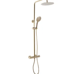 Rea Kit De Douche Vincent Thermostat Gold 27,5X27X123,5Cm