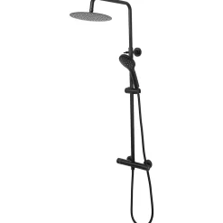 Rea Kit De Douche Vincent Thermostat Black 35X27X123,5Cm* Colonne De Douche Mécanique