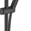 Hansgrohe Kit de douche sans robinetterie avec douchette 3 jets + flexible + barre réglable Pulsify Select S noir
